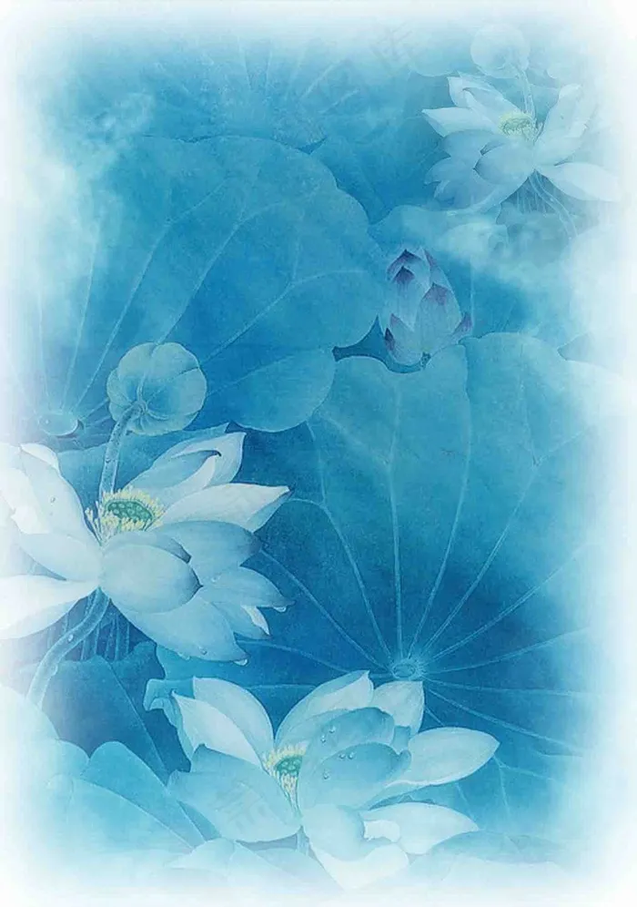 花朵花藤图案PSD创意素材