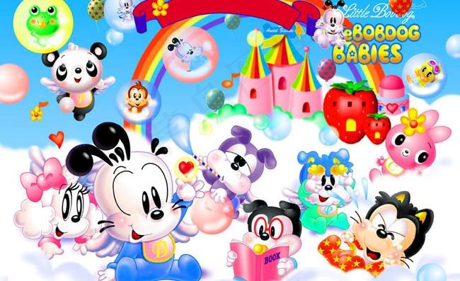 巴布豆全家福图片