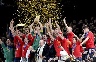 2010南非世界杯冠军西班牙图片