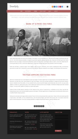 粉红佳人网络摄影工作室html5企...