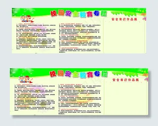 安全常识展板图片