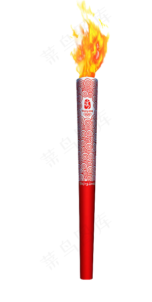火焰奥运会火炬传递海报