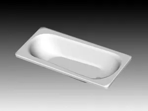 浴缸3d模型卫生间用品设计素材 3