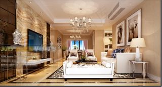 美式风格客厅设计