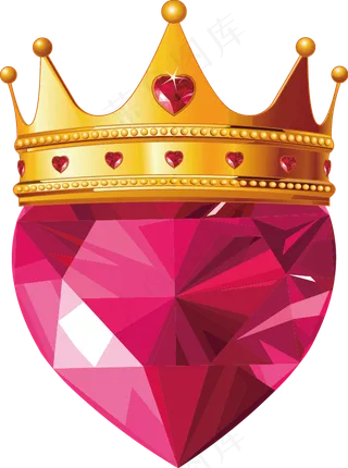 多款高贵卡通实物手绘皇冠PNG素材