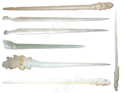 古风头饰免抠图素材