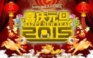 喜庆元旦2015震撼来袭
