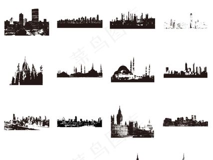 2017欧美旅游城市建筑著名地标剪...