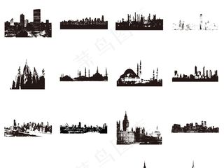 2017欧美旅游城市建筑著名地标剪...