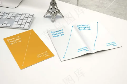 商务办公画册样机 商务办公画册样机