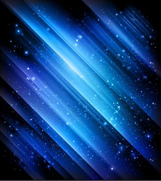 雪和冬天的蓝色背景恒星