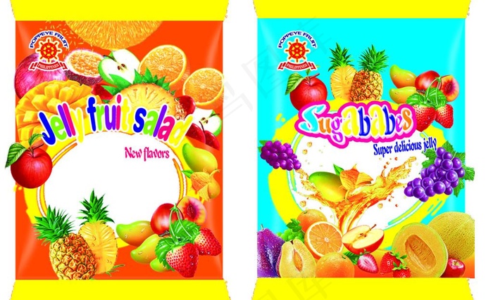 果冻中包袋图片