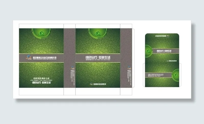 手提袋 信封展开图图片cdr矢量模版下载