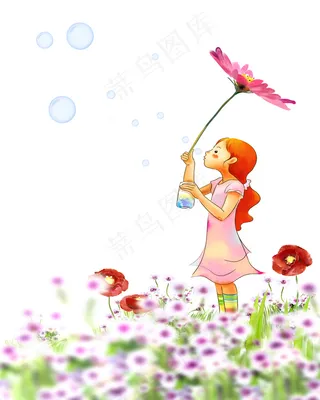 花朵泡泡清新浪漫移门
