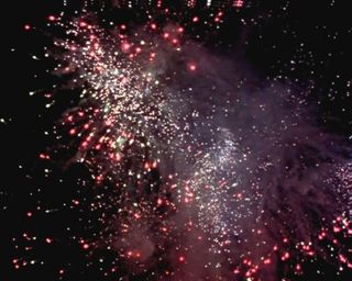 婚庆影视素材片头烟花素材下载