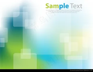 摘要蓝绿色矢量A。