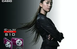 卡西欧数码相机海报图片