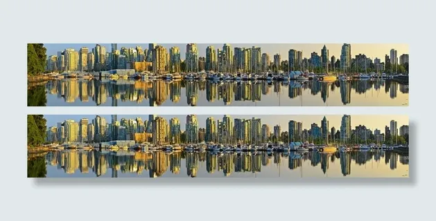 温哥华全景图片