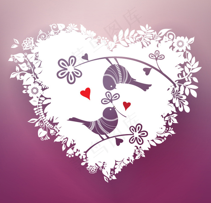 情人节海报素材