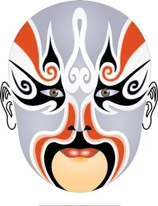 毛贲 五雷阵 京剧脸谱 卡通脸谱 ...