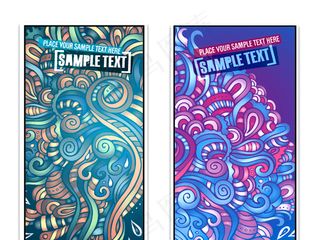 欧式花纹抽象矢量背景素材