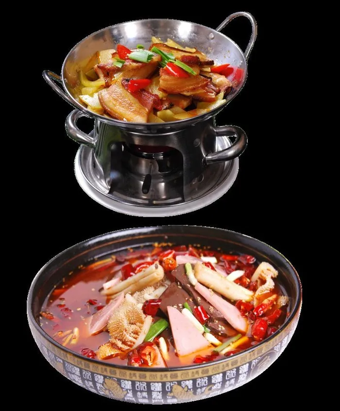 毛血旺 回锅肉(3888X4974(DPI:72))psd模版下载