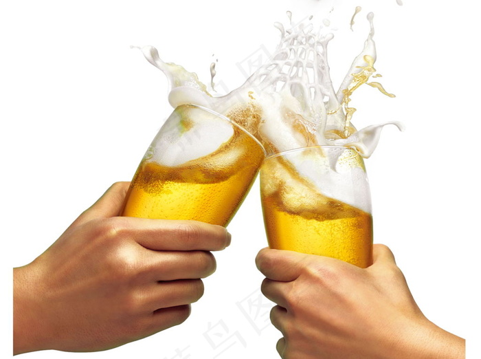 啤酒矢量图psd模版下载