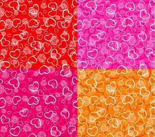 植物缤纷背景矢量图106