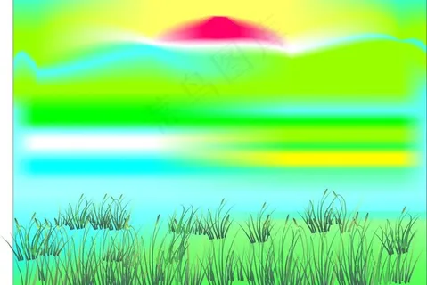 太阳背景图图片