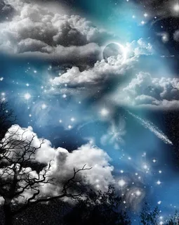 梦幻天空 影楼背景图片 梦幻天空 影楼背景图片