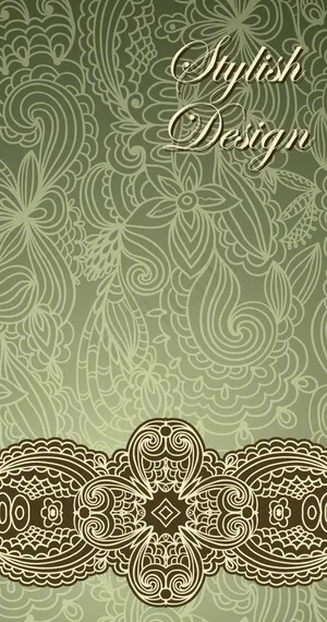 欧式复古花纹图片