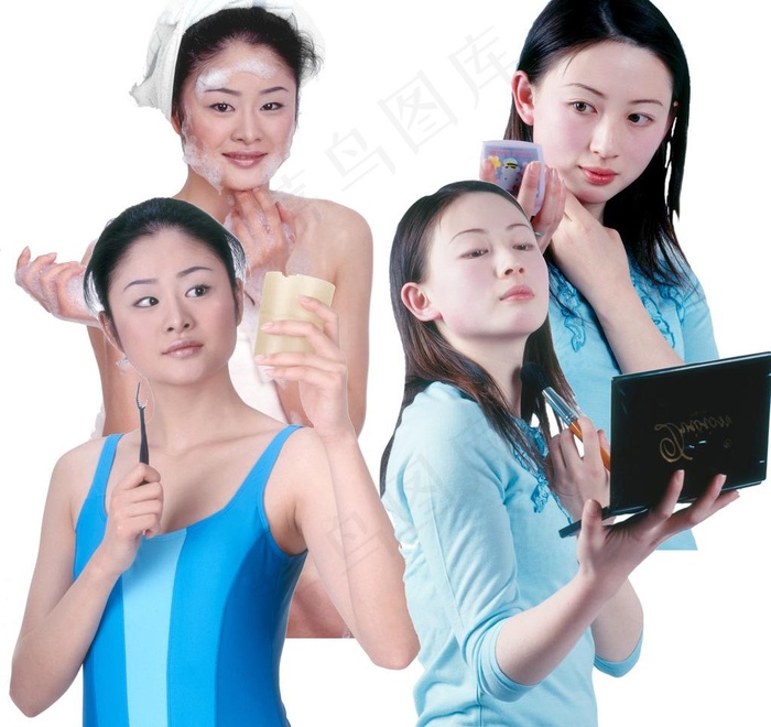 美容 人物 素材图片