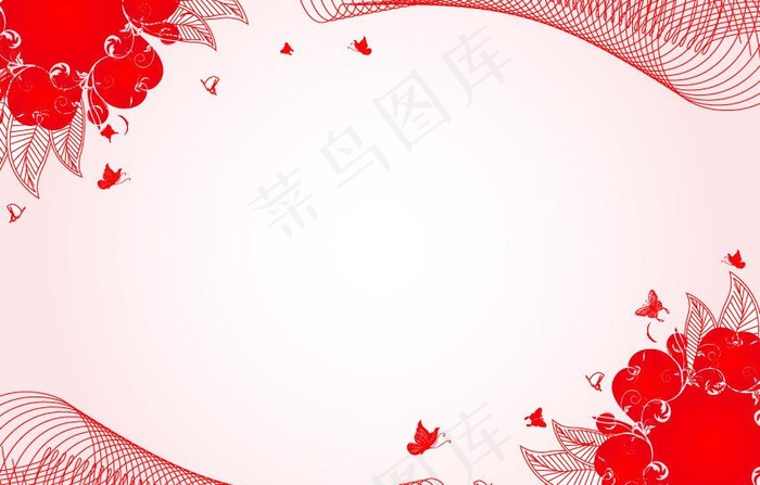红色背景图片