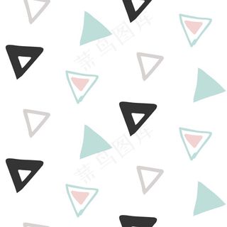 简约清新几何底纹