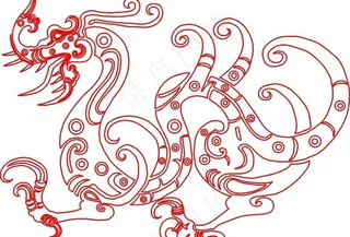 古典龙纹图片