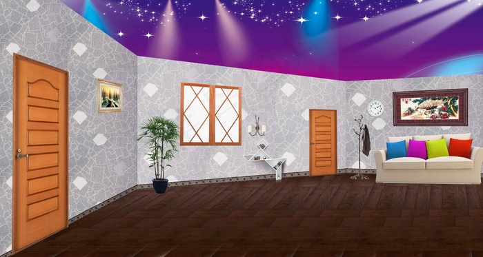 2017年会晚会小品舞台背景图PS...