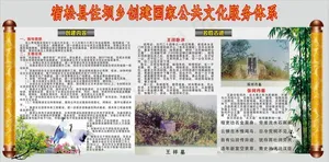 文化综合站展板