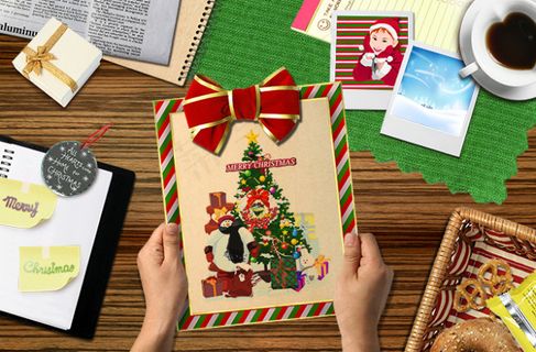 制作圣诞贺卡
