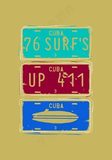 文字组合T恤图案设计