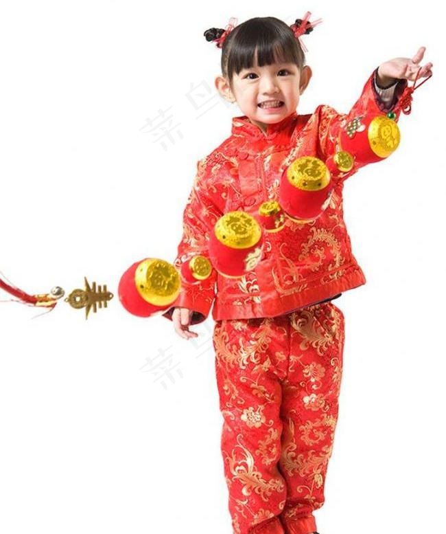 灯笼 女孩图片