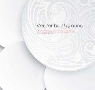 花纹底纹白色纸张图片