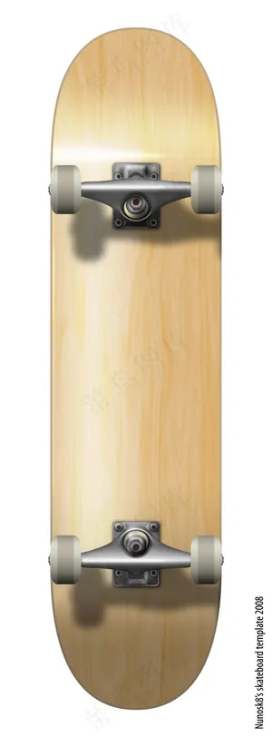 滑板psd分层素材