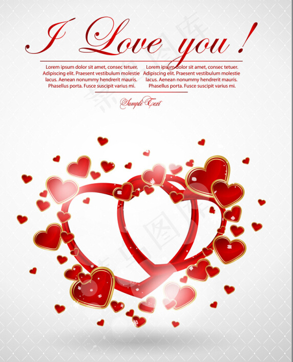 婚纱影楼宣传单素材