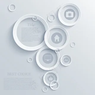 圆形主题创意信息图表设计矢量素材 圆形主题创意信息图表设计矢量素材