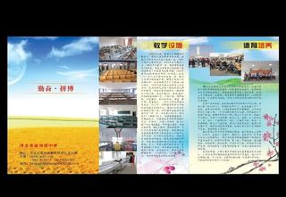 学校招生简章图片