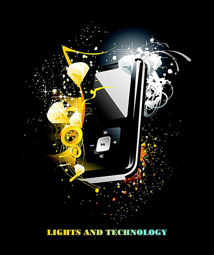 时尚手机矢量素材eps,ai矢量模版下载