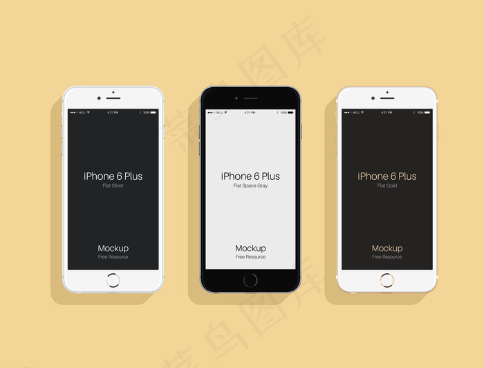 iPhone6高清图片psd模版下载