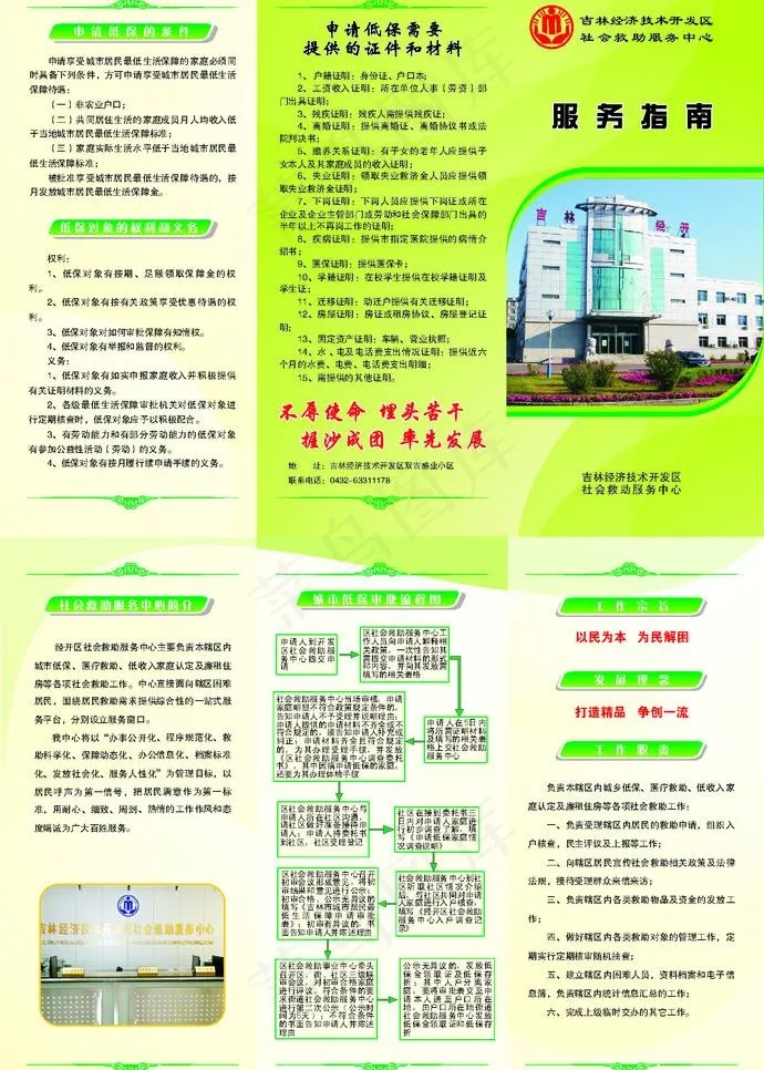服务指南图片cdr矢量模版下载