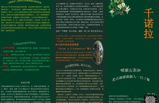 茶油三折页设计图片