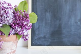 简约小清新文艺风插花静物摆拍背景